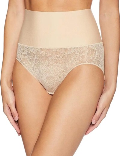 Корректирующие трусы с кружевом Maidenform DM0051 LC телесный, Цвет: телесный, Размеры: M, изображение 2