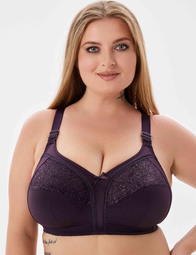 Бюстгальтер мягкий без косточек Milavitsa 104082 / 104083 джем, Цвет: джем, Размеры: 80G, изображение 5