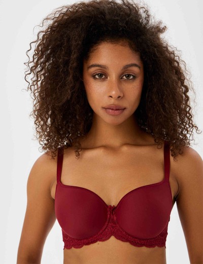 Бюстгальтер спейсер VOVA SNEJANNA V54124 байкинг красный, Цвет: байкинг красный, Размеры: 75C, изображение 4