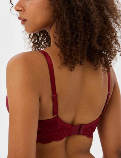 Бюстгальтер спейсер VOVA SNEJANNA V54124 байкинг красный, Цвет: байкинг красный, Размеры: 75C, изображение 2
