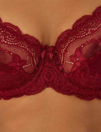 Бюстгальтер мягкий VOVA SNEJANNA V69606 байкинг красный, Цвет: байкинг красный, Размеры: 85B, изображение 5