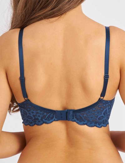 Бюстгальтер мягкий VOVA WISH V98411 синий топаз, Цвет: синий топаз, Размеры: 75C, изображение 2