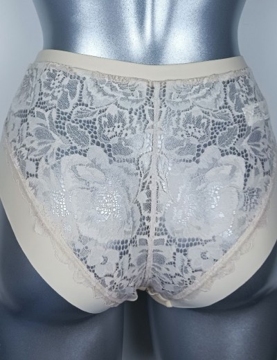 Высокие трусы Lormar Curvy YOURBODY Culotte talco, Цвет: talco (пудровый), Размеры: M, изображение 5