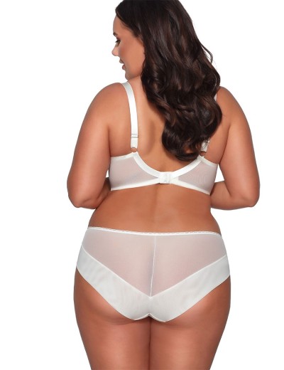 Трусы слипы классика Ava NOVATO 1030 figi Cream, Цвет: экрю, Размеры: M, изображение 4