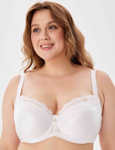 Бюстгальтер на сшивном поролоне Elli 3034 белый, Цвет: белый, Размеры: 95C, изображение 5