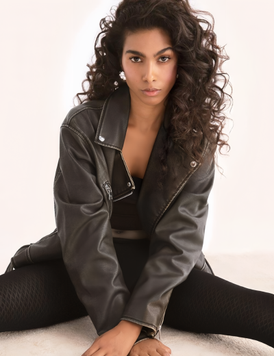 Колготки с геометрическим узором Fiore 6099/G AQUATIC 40 den черный, Цвет: черный, Размеры: 2, изображение 2