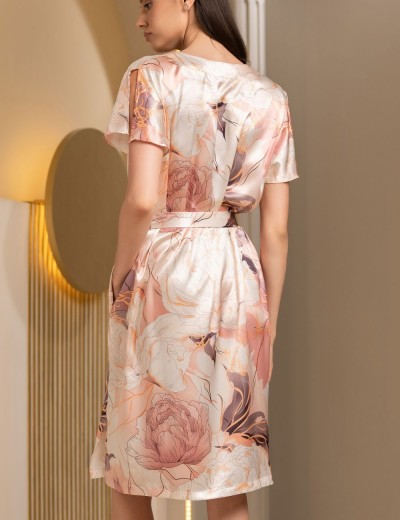 Шелковая туника Mia-Amore PEONY 4057, Цвет: мультицвет, Размеры: L/XL, изображение 2