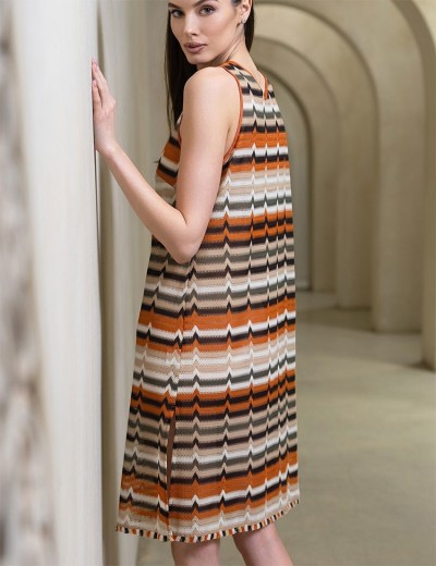 Пляжный сарафан Mia-Amore SAHARA 7460, Цвет: сахара, Размеры: S, изображение 2