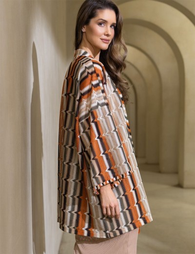 Ажурная накидка Mia-Amore SAHARA 7464, Цвет: сахара, Размеры: S/M, изображение 3