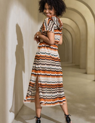 Платье с капюшоном Mia-Amore SAHARA 7465, Цвет: сахара, Размеры: 2XL/3XL, изображение 2