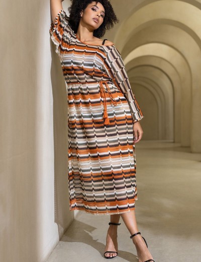 Ажурная трикотажная туника Mia-Amore SAHARA 7468, Цвет: сахара, Размеры: S/M, изображение 3