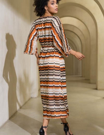 Ажурная трикотажная туника Mia-Amore SAHARA 7468, Цвет: сахара, Размеры: S/M, изображение 2