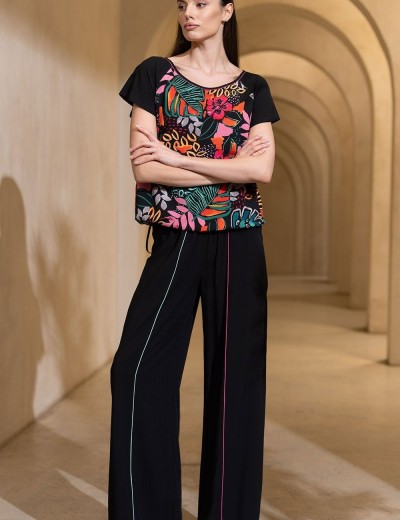 Комплект из тканой вискозы Mia-Amore DAIQUIRI 5245, Цвет: мультиколор, Размеры: M, изображение 4