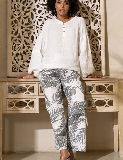 Хлопковый костюм Mia-Amore TENERIFE 5226 белый, Цвет: белый, Размеры: S, изображение 3