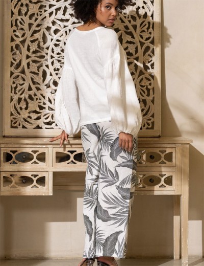 Хлопковый костюм Mia-Amore TENERIFE 5226 белый, Цвет: белый, Размеры: S, изображение 2