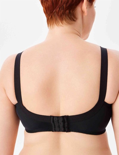 Бюстгальтер мягкий без каркасов Misstyle 4118 / 4117 черный, Цвет: черный, Размеры: 95E, изображение 2