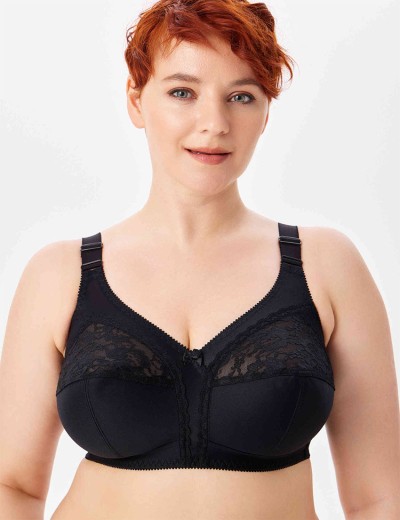 Бюстгальтер мягкий без каркасов Misstyle 4120 / 4121 черный, Цвет: черный, Размеры: 80I, изображение 5