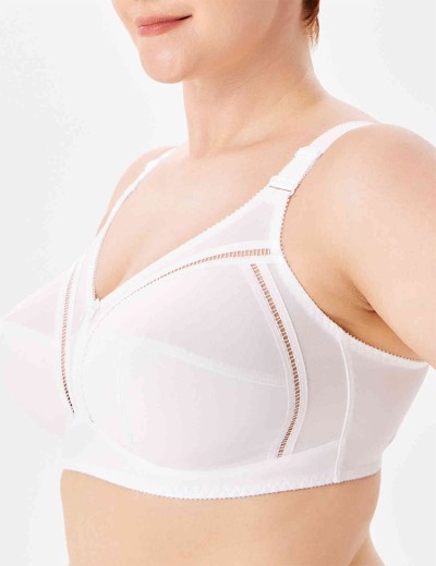 Бюстгальтер мягкий без косточек Misstyle 4122 / 122 белый, Цвет: белый, Размеры: 95H, изображение 3