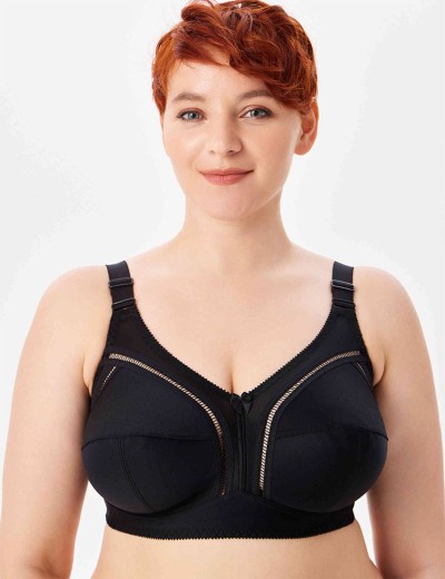 Бюстгальтер мягкий без косточек Misstyle 4122 / 122 черный, Цвет: черный, Размеры: 85D, изображение 6