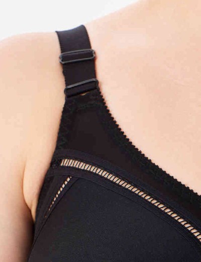 Бюстгальтер мягкий без косточек Misstyle 4122 / 122 черный, Цвет: черный, Размеры: 85D, изображение 3