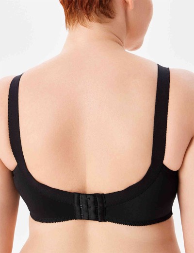 Бюстгальтер мягкий без косточек Misstyle 4122 / 122 черный, Цвет: черный, Размеры: 85D, изображение 2