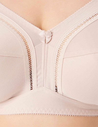 Бюстгальтер мягкий без косточек Misstyle 4122 / 122 серебристый пион, Цвет: серебристый пион, Размеры: 90J, изображение 5