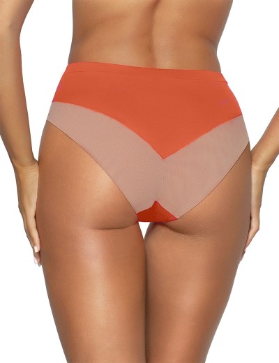 Трусы слипы Novika MIA figi Fluo, Цвет: оранж, Размеры: 3XL, изображение 2