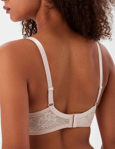 Бюстгальтер спейсер без каркасов VOVA APHELIA V68528 серебристый пион, Цвет: серебристый пион, Размеры: 75E, изображение 2