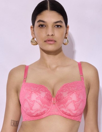 Бюстгальтер полумягкий Alles COACHELLA PU pink, Цвет: розовый, Размеры: 65I, изображение 4