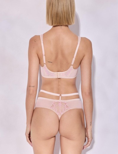 Кружевной бюстгальтер Alles GLOSSY IRIS M BRALETTE beige/pink, Цвет: бежевый, Размеры: 70D, изображение 7 Кружевной бюстгальтер Alles GLOSSY IRIS M BRALETTE beige/pink, Цвет: бежевый, Размеры: 70D, изображение 7
