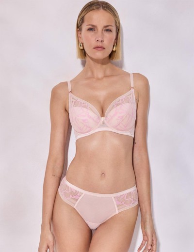 Бюстгальтер пуш-ап Alles GLOSSY IRIS P-UP beige/pink, Цвет: бежевый, Размеры: 85C, изображение 10