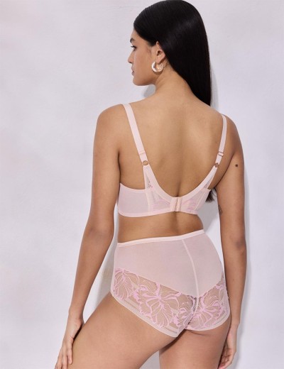 Высокие трусы Alles GLOSSY IRIS classic beige/pink, Цвет: бежевый, Размеры: M, изображение 5