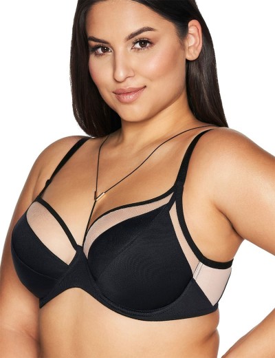 Бюстгальтер мягкий Ava VIVA 2136 M Black, Цвет: черный, Размеры: 70F, изображение 3