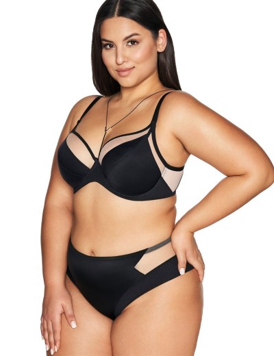 Трусы бразилиана Ava VIVA 2136 brazilian Black, Цвет: черный, Размеры: M, изображение 3