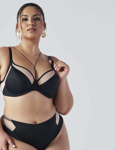 Бюстгальтер мягкий Ava VIVA 2136 M Black, Цвет: черный, Размеры: 70F, изображение 6