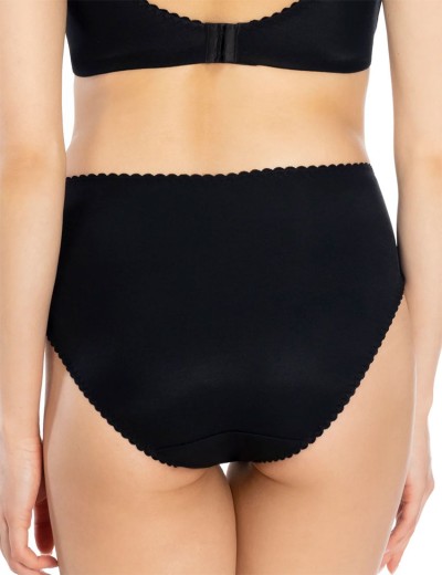 Высокие трусы слипы Lauma COTTON CLASSIC L01810 черный, Цвет: черный, Размеры: 2XL, изображение 2