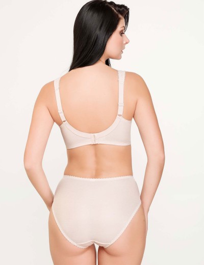 Высокие трусы слипы Lauma COTTON CLASSIC L01810 серебристый пион, Цвет: серебристый пион, Размеры: 6XL, изображение 4