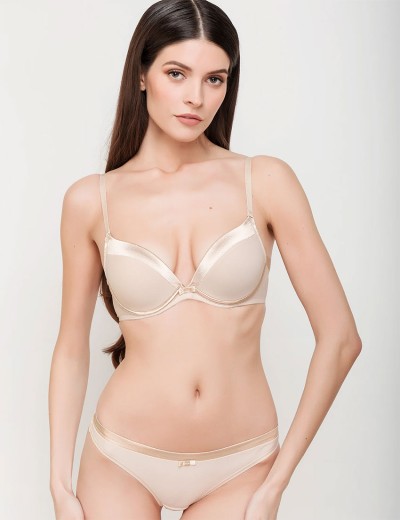 Бюстгальтер пуш-ап с гелем Lauma TUXEDO L99580 серебристый пион, Цвет: серебристый пион, Размеры: 75D, изображение 4