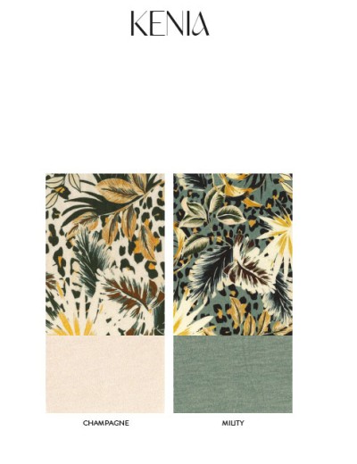 Пижама со штанами Lormar KENIA 651778co mility, Цвет: mility (хаки), Размеры: 2XL, изображение 4