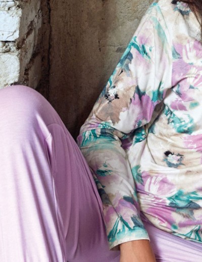 Розовая пижама из вискозы Lormar SUMMER 651771lu peonia, Цвет: peonia (пион), Размеры: M, изображение 2 Розовая пижама из вискозы Lormar SUMMER 651771lu peonia, Цвет: peonia (пион), Размеры: M, изображение 2