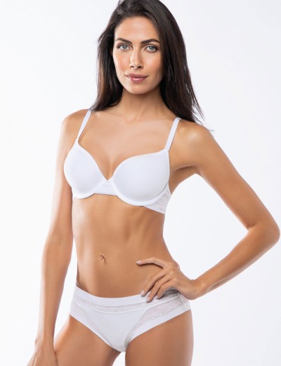 Бюстгальтер спейсер Sielei FLOWER 2506 bianco, Цвет: bianco (белый), Размеры: 70D, изображение 5