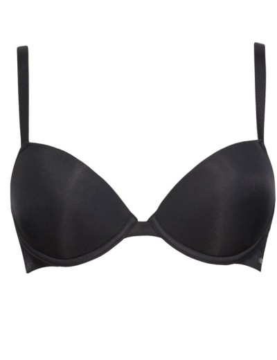 Гладкий бюстгальтер Sielei FLOWER 2508 nero, Цвет: nero (черный), Размеры: 80B, изображение 4