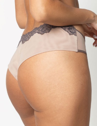 Трусики бразилиана Subtille CLARISA mini ирландский кофе, Цвет: ирландский кофе, Размеры: S, изображение 2