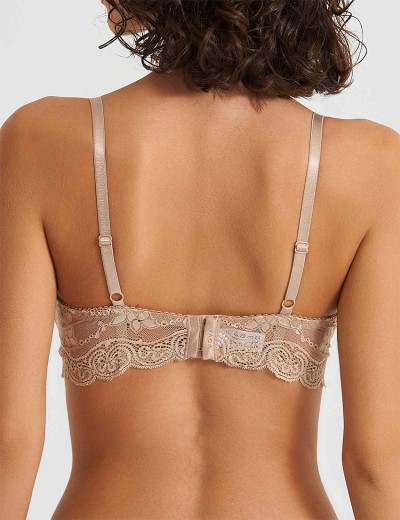 Бюстгальтер мягкий VOVA SNEJANNA V69606 кофе латте, Цвет: кофе латте, Размеры: 75B, изображение 2