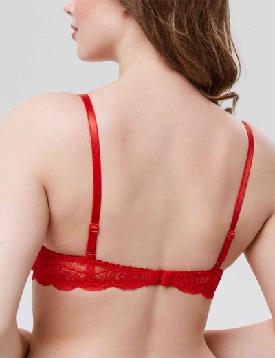 Бюстгальтер пуш-ап с гелем VOVA SNEJANNA V54037 россо, Цвет: россо, Размеры: 70B, изображение 2