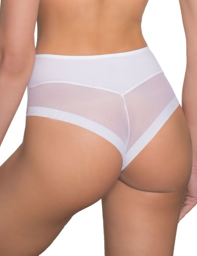 Высокие трусы бразилиана Amelie MILLA 2016-3 белый new, Цвет: белый, Размеры: XS, изображение 3