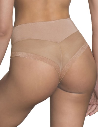 Высокие трусы бразилиана Amelie MILLA 2016-3 телесный new, Цвет: телесный, Размеры: S, изображение 3