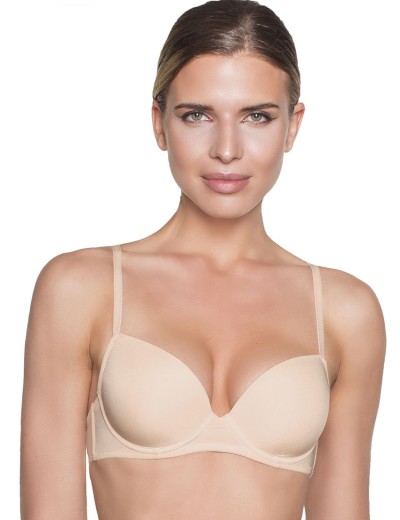 Бюстгальтер балконет Amelie MILLA 2016 пудра new, Цвет: пудра, Размеры: 70C, изображение 5