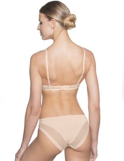 Бюстгальтер балконет Amelie MILLA 2016 пудра new, Цвет: пудра, Размеры: 70C, изображение 7