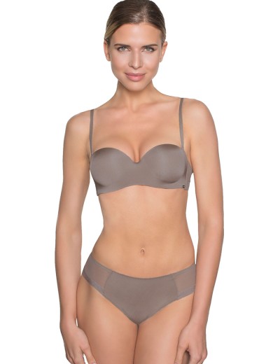 Трусы бразилиана Amelie MILLA 2017-3 капучино new, Цвет: капучино, Размеры: M, изображение 4